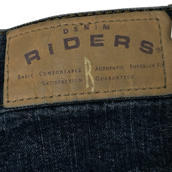 Vintage Riders Women’s‎ High Rise Straight Leg Jeans Cotton USA Union Made 8M - Picture 8 of 10